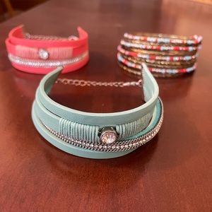 Set of Three Bracelets